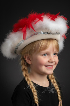 Tanzmariechen Dreispitz weiß